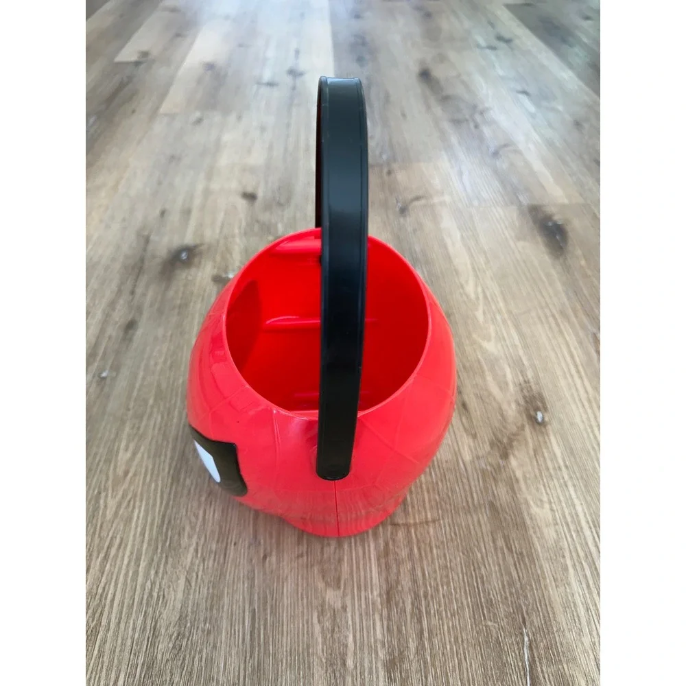 Marvel Spiderman Halloween Trick or Treat Bucket Pail Kids Red Superhero Mask